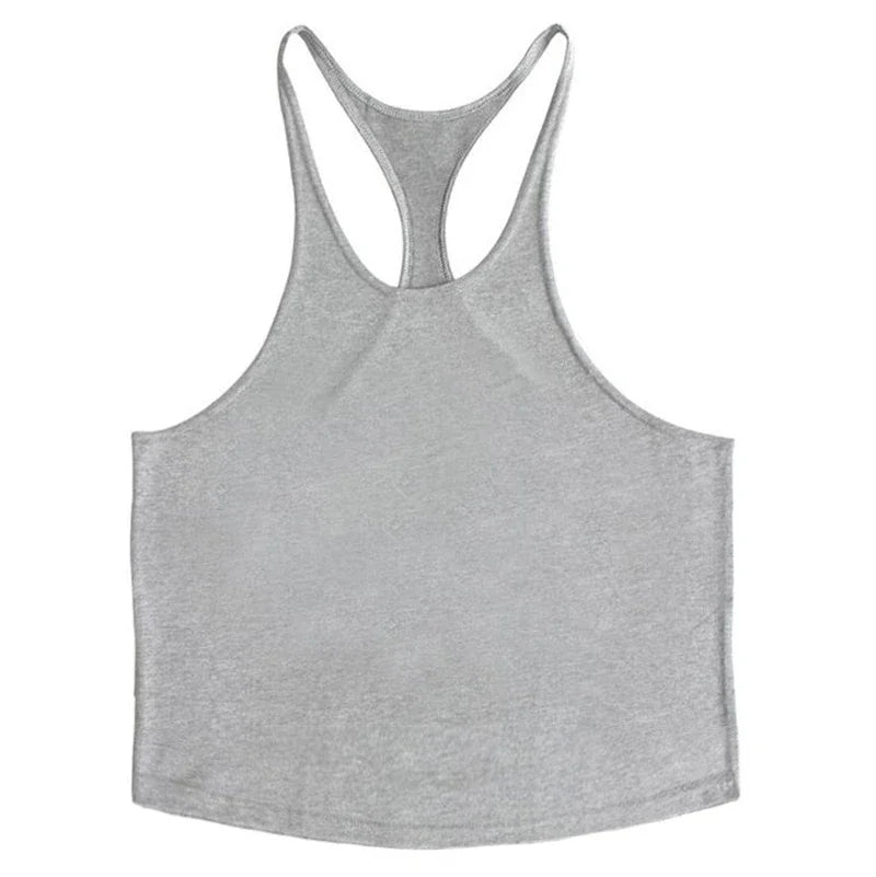 Running Vests Men Sleeveless Sweatshirt Gym Singlets Suspenders Tank Top for Fitness Bodybuilding Shirt Muscle Stringer Clothing
