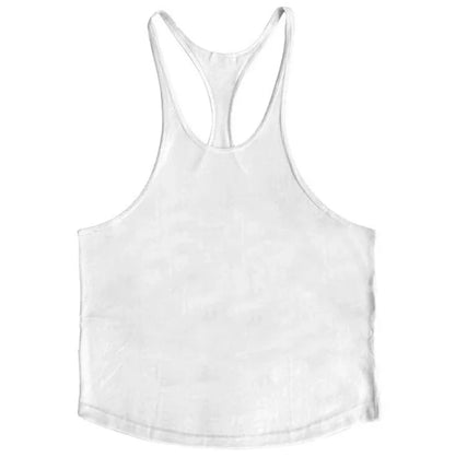 Running Vests Men Sleeveless Sweatshirt Gym Singlets Suspenders Tank Top for Fitness Bodybuilding Shirt Muscle Stringer Clothing