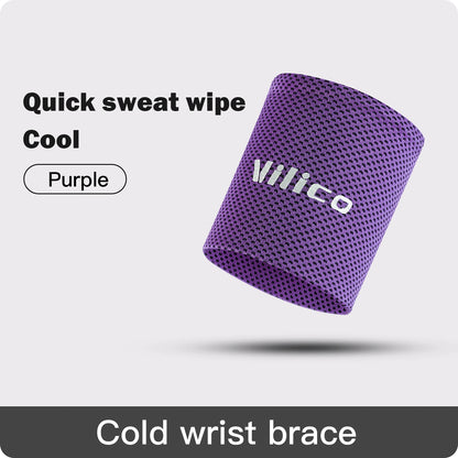 2 PC Wrist Support Band Wristband Sport Bracers Sweat Towel Cuff Tennis Wrist Guard Protector Strap Fitness Run Sweatband Gym ﻿