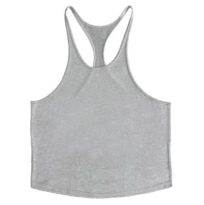 Running Vests Men Sleeveless Sweatshirt Gym Singlets Suspenders Tank Top for Fitness Bodybuilding Shirt Muscle Stringer Clothing