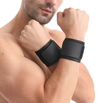 Adjustable Fitness Strength Bandage Hand Wrist Straps Sports Wristbands Support Gym Wraps Brace Wrist-Band