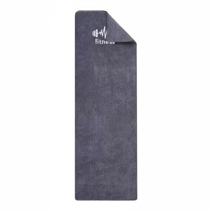Grey Unisex Gym Towel - High Absorbency Quick Dry | Sports Towel for Basketball Running Fitness