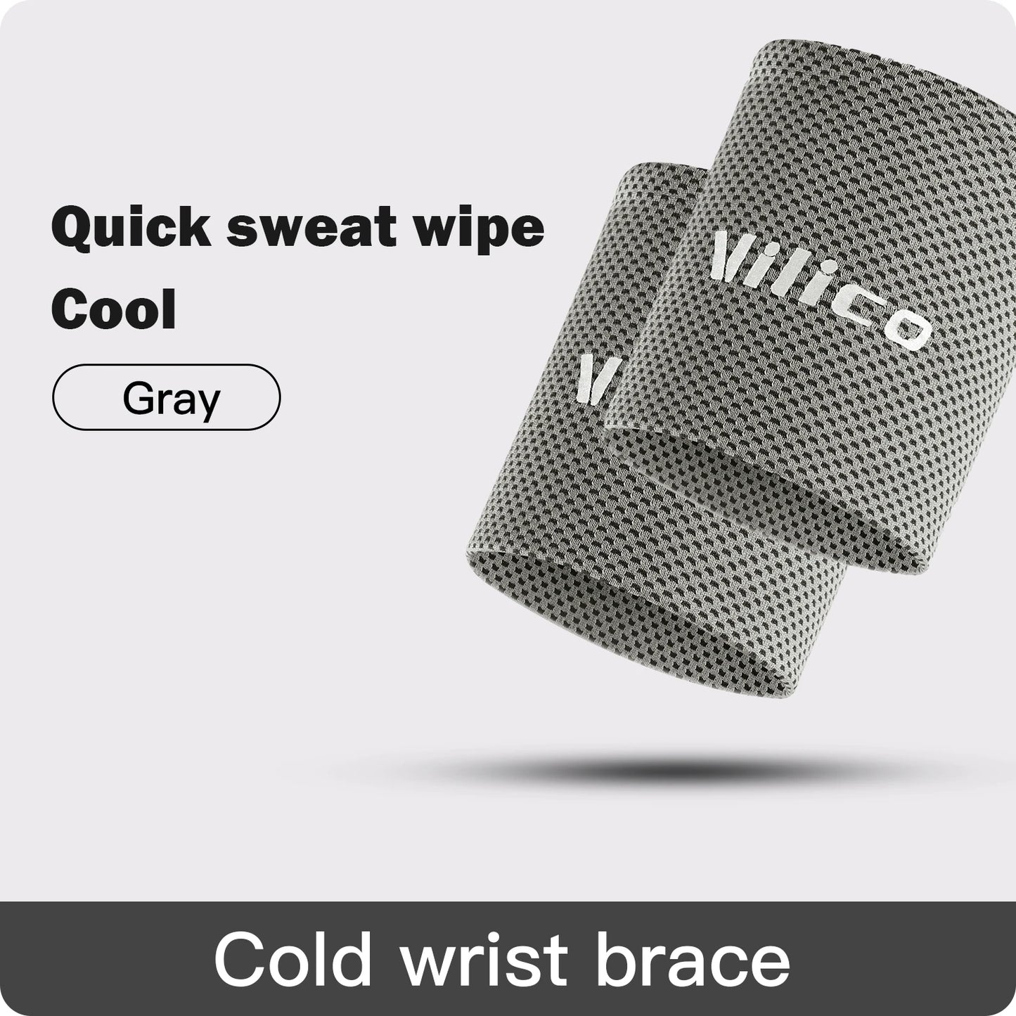 2 PC Wrist Support Band Wristband Sport Bracers Sweat Towel Cuff Tennis Wrist Guard Protector Strap Fitness Run Sweatband Gym ﻿