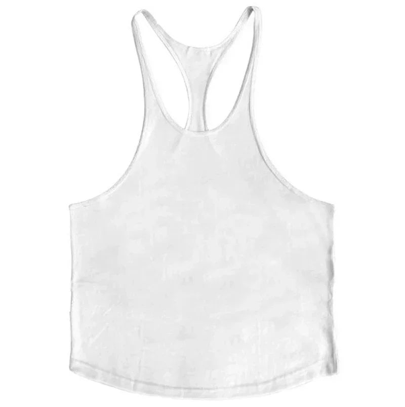 Running Vests Men Sleeveless Sweatshirt Gym Singlets Suspenders Tank Top for Fitness Bodybuilding Shirt Muscle Stringer Clothing