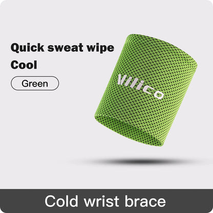 2 PC Wrist Support Band Wristband Sport Bracers Sweat Towel Cuff Tennis Wrist Guard Protector Strap Fitness Run Sweatband Gym ﻿